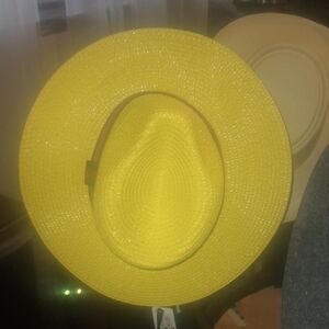 Bright Yellow Women's Sun Hat